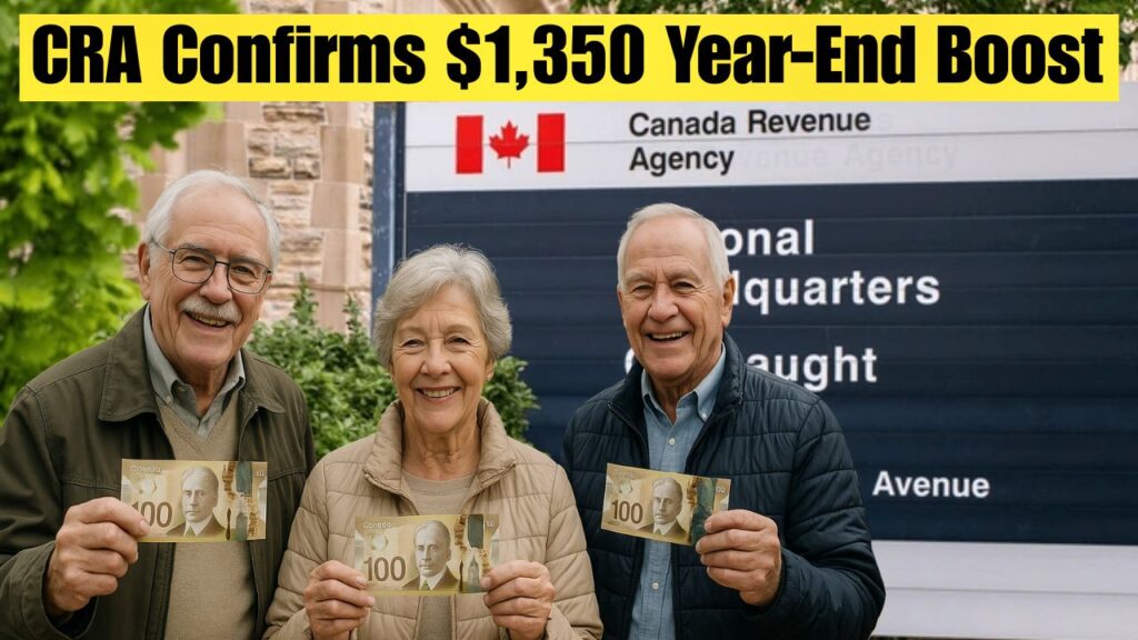 CRA Confirms $1,350 Year-End Boost