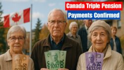 Canada Confirms Triple Pension Payments for December 2025 — Seniors to Receive $808, $1,097 & $1,433 on 1 December