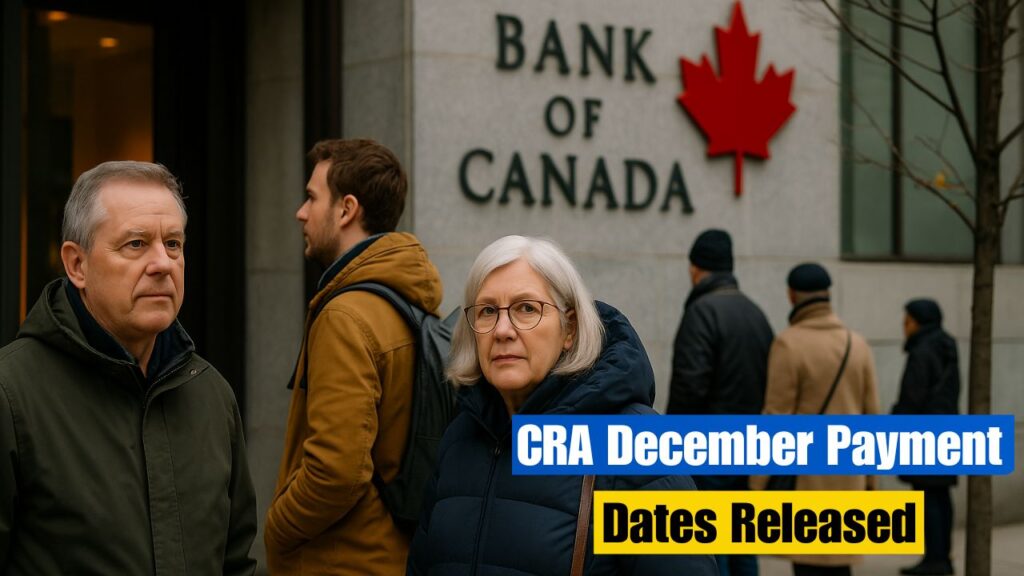 CRA December Payment Dates Released