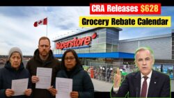 CRA Issues $628 Grocery Rebate Update for December 2025 — Seniors and Low-Income Families Should Check the New Payment Calendar