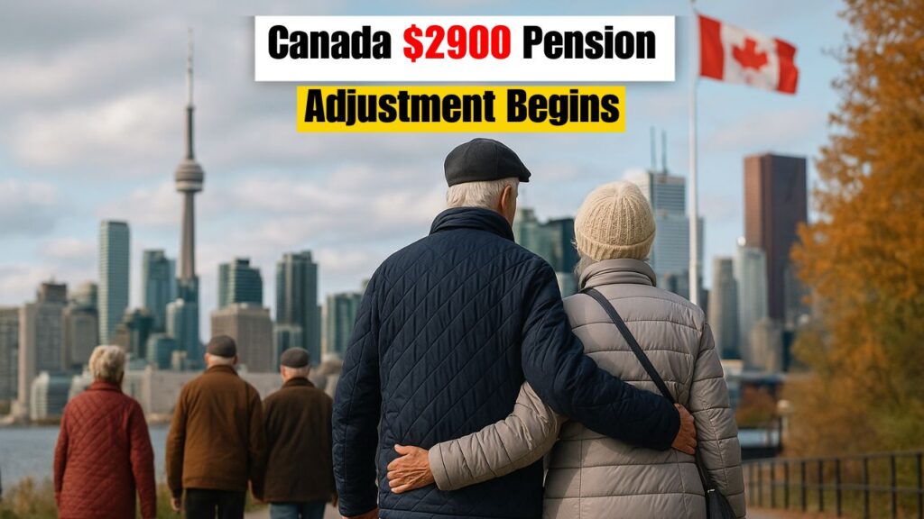Canada $2900 Pension Adjustment Begins