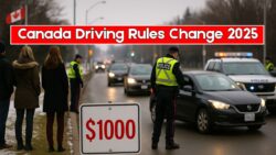 Canada’s Driving Rules Undergo a Massive 2025 Reset — New Obligations and $1,000 Penalties Hit Drivers From 1 December