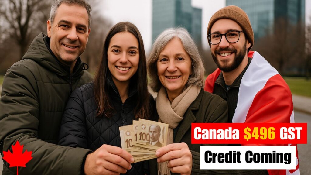Canadians Receive GST/HST Credit