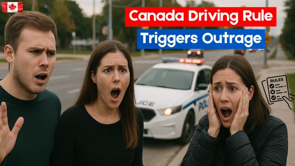 New Canada Driving Rule Sparks Outrage