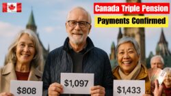 Triple Pension Support Arriving in December 2025 for Canadian Seniors — New $808, $1,097 and $1,433 Payments Confirmed
