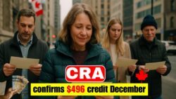 CRA Confirms $496 GST/HST Credit for December — Canadians Told to Verify Deposit Timings