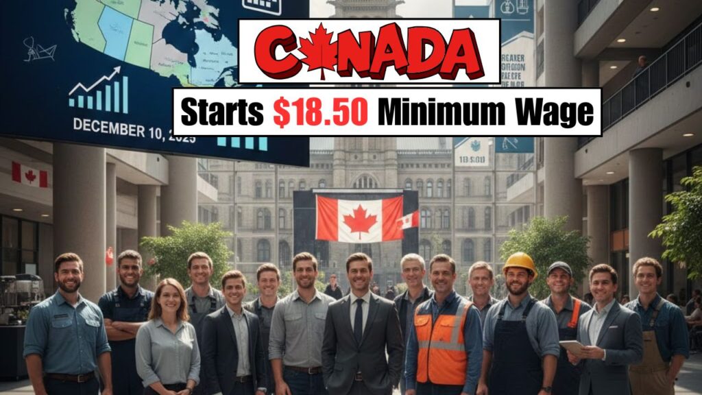 Canada New Minimum Wage Starts