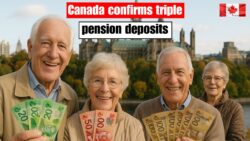 Seniors in Canada to Receive Triple Pension Support in December — $808, $1,097 & $1,433 Deposits Confirmed