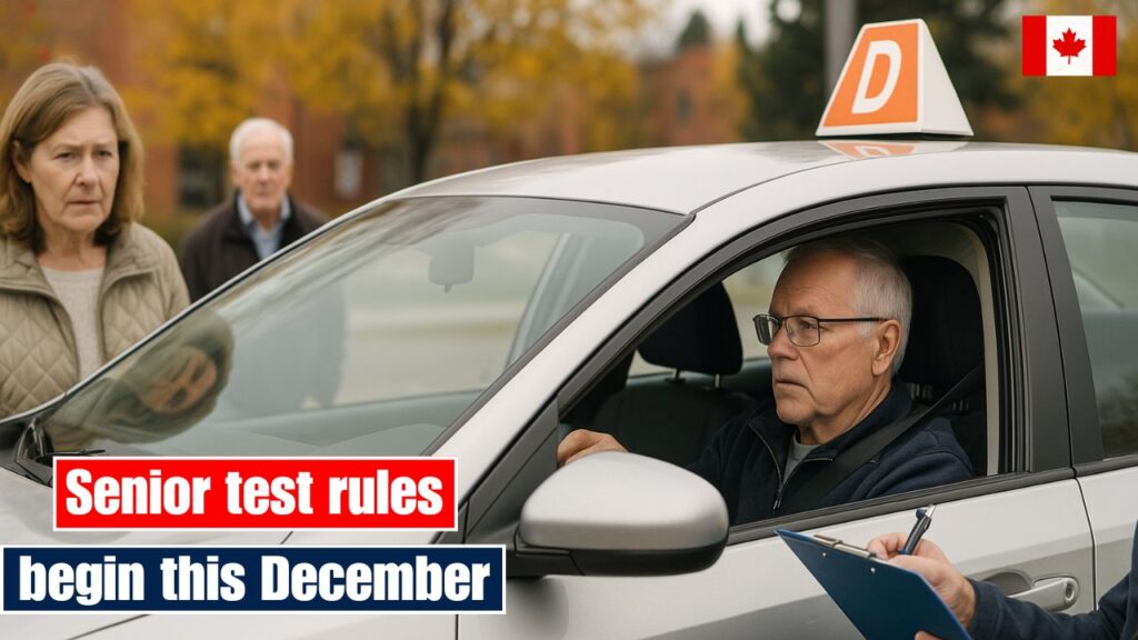 New Senior Driving Test Rules Begin